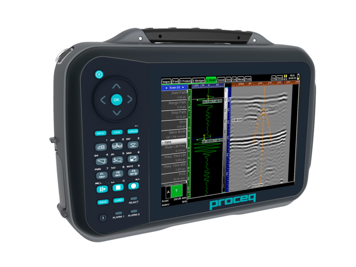 FD100 TOFD Ultrasound Inspection for different type of materials, metal and not metal, such as composite or plastic