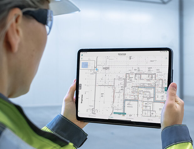 Visual inspection software concrete uniformity and thickness assessment