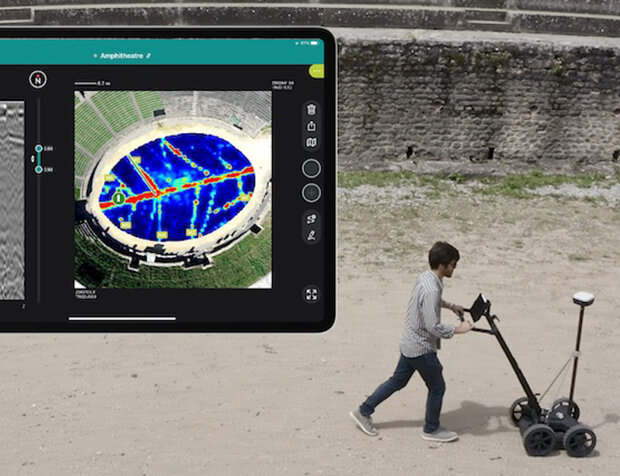 subsurface exploration ground penetrating radar GS8000